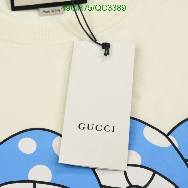 Clothing-Gucci Code: QC3389 $: 49USD