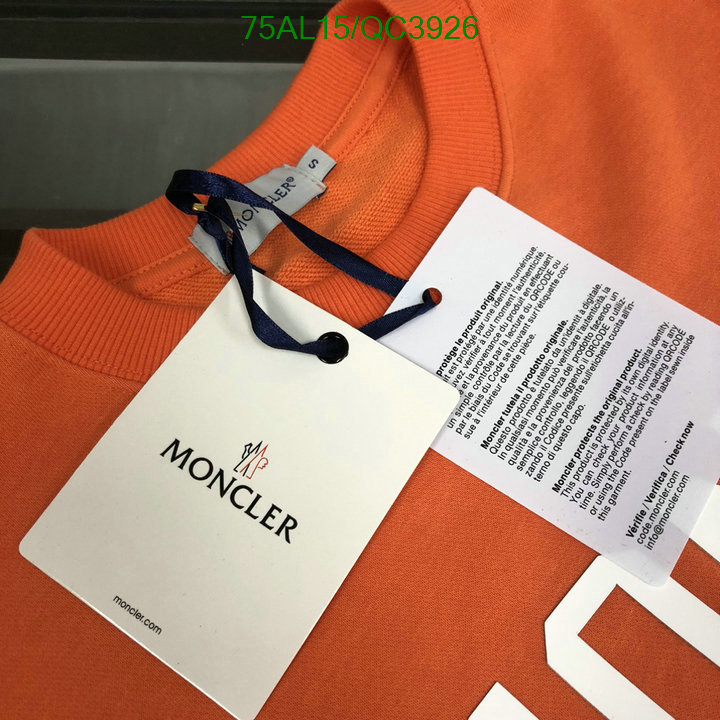 Clothing-Moncler Code: QC3926 $: 75USD