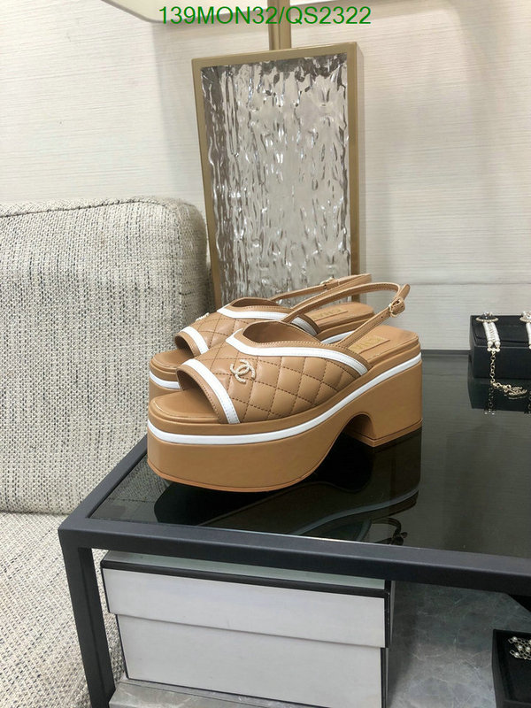 Women Shoes-Chanel Code: QS2322 $: 139USD