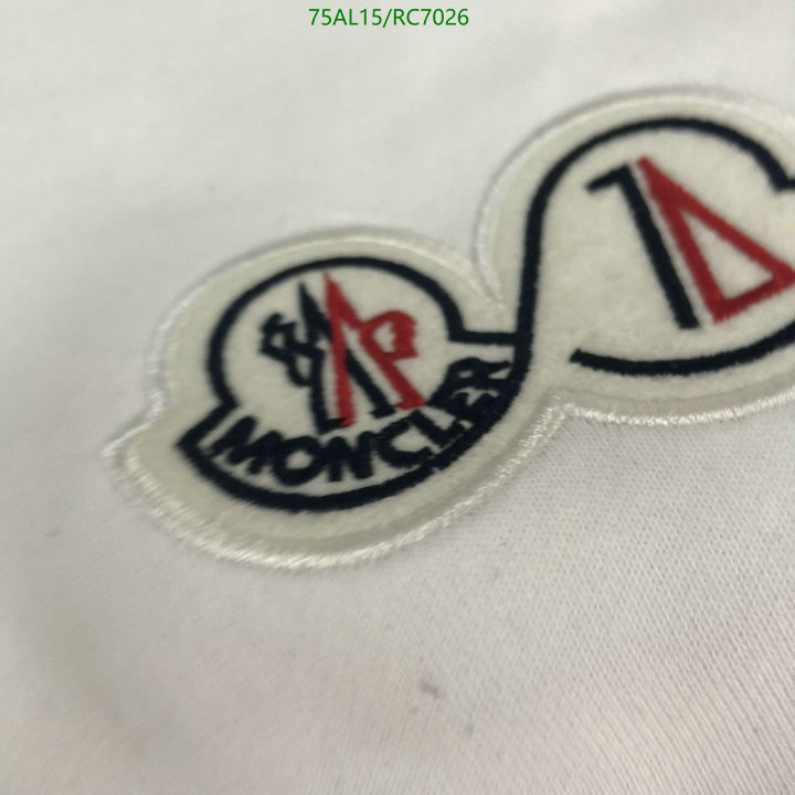 Clothing-Moncler Code: RC7026 $: 75USD