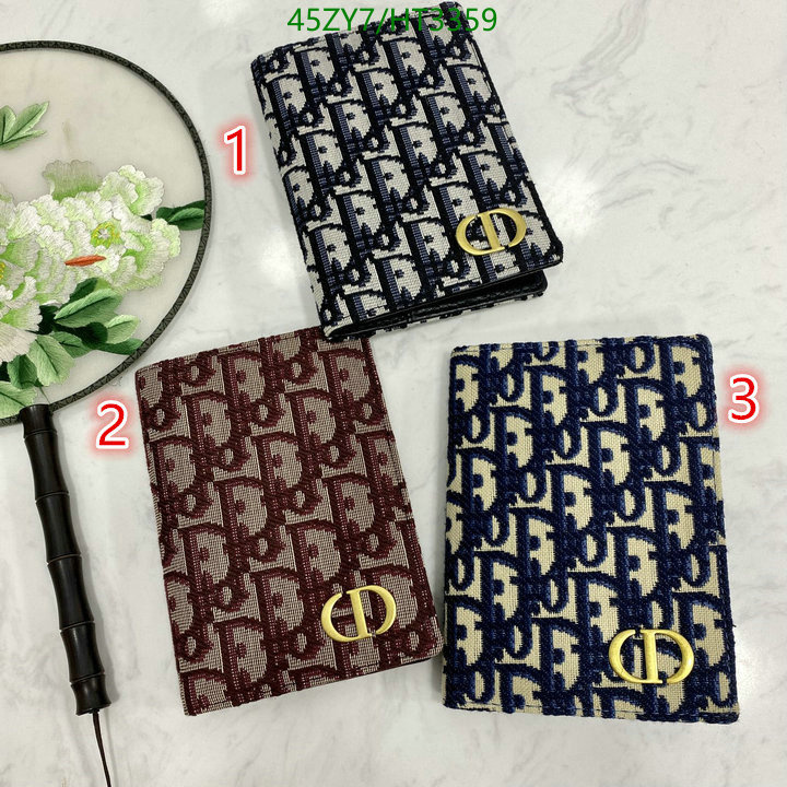 Dior Bag-(4A)-Wallet- Code: HT3359 $: 45USD