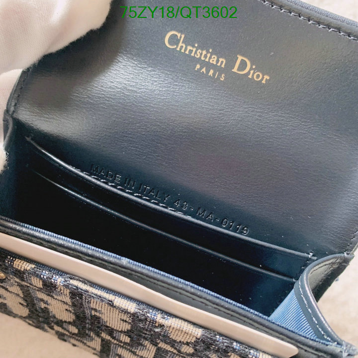 Dior Bag-(4A)-Wallet- Code: QT3602 $: 75USD