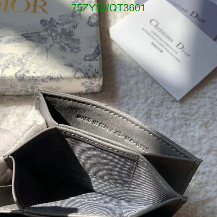 Dior Bag-(4A)-Wallet- Code: QT3601 $: 75USD