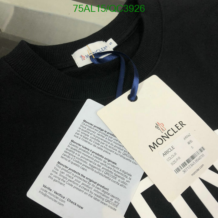 Clothing-Moncler Code: QC3926 $: 75USD