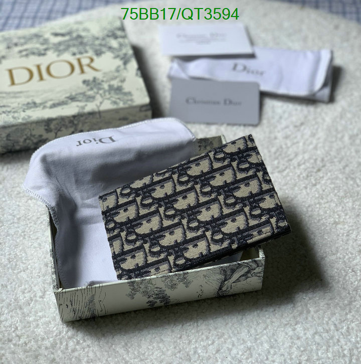 Dior Bag-(Mirror)-Wallet- Code: QT3594 $: 75USD