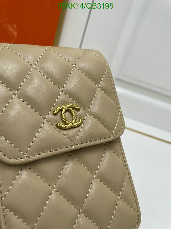 Chanel Bags-(4A)-Diagonal- Code: QB3195 $: 65USD