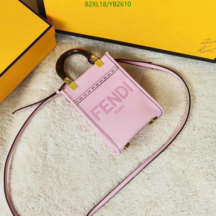 Fendi Bag-(4A)-Mon Tresor- Code: YB2610 $: 82USD