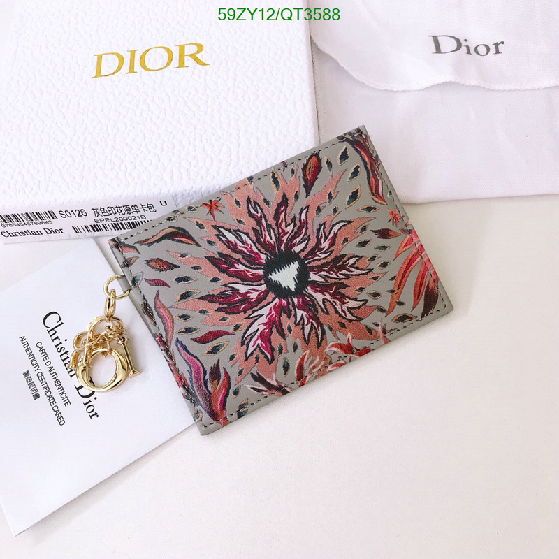 Dior Bag-(4A)-Wallet- Code: QT3588 $: 59USD