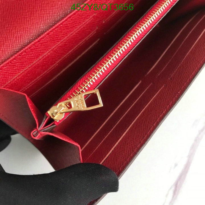 LV Bag-(4A)-Wallet- Code: QT3656 $: 45USD