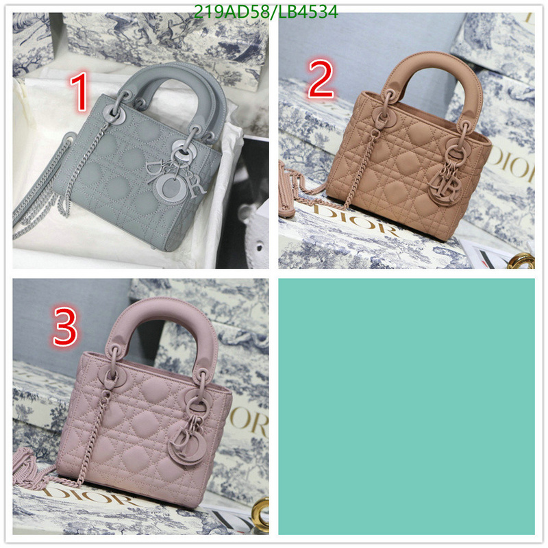 Dior Bags-(Mirror)-Lady- Code: LB4534 $: 219USD