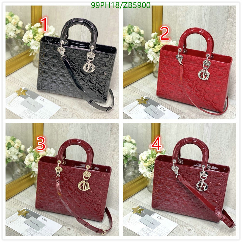 Dior Bag-(4A)-Lady- Code: ZB5900 $: 99USD