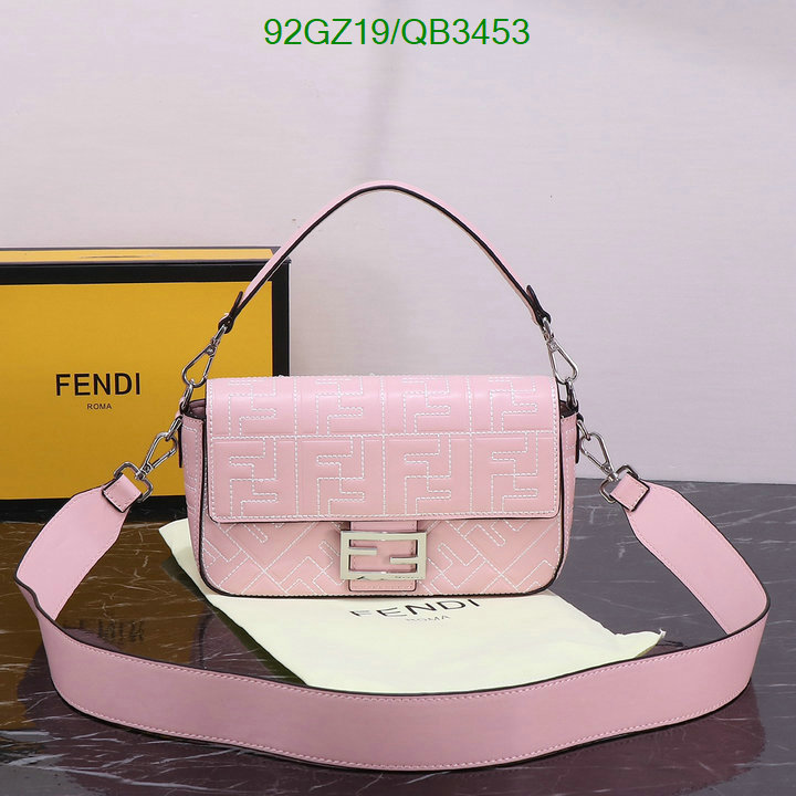 Fendi Bag-(4A)-Baguette- Code: QB3453 $: 92USD