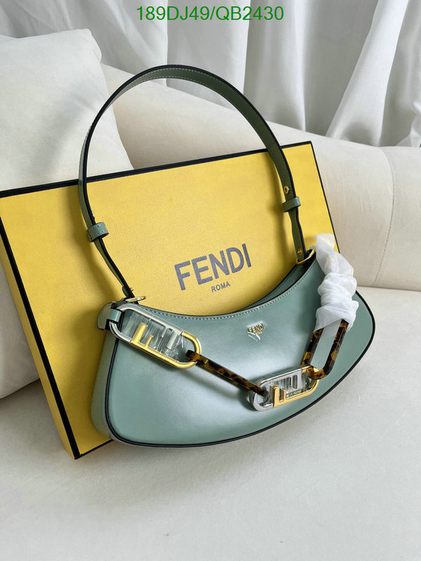 Fendi Bag-(Mirror)-Handbag- Code: QB2430 $: 189USD