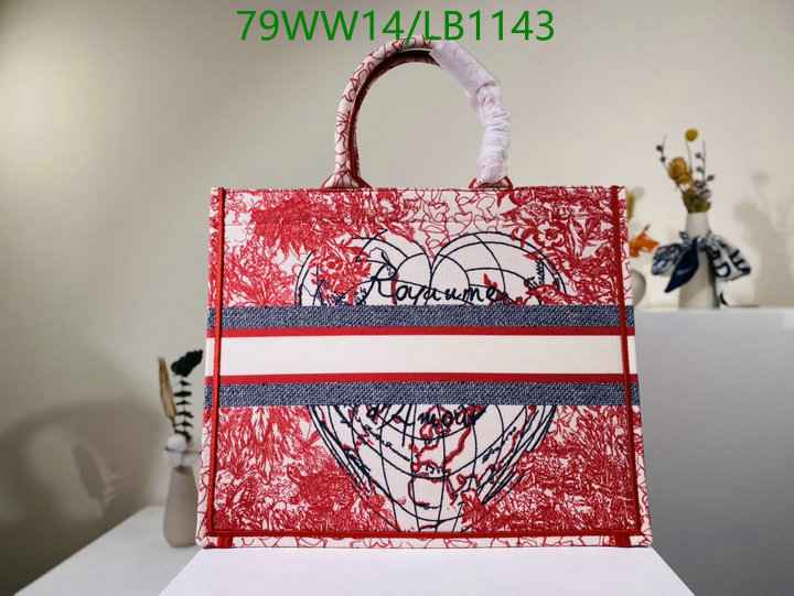 DiorBag-(4A)-Book Tote- Code: LB1143