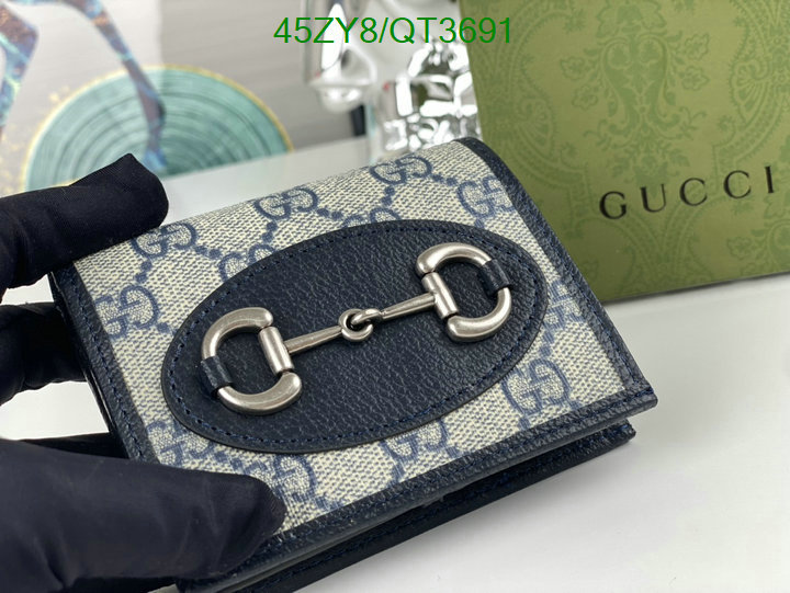 Gucci Bag-(4A)-Wallet- Code: QT3691 $: 45USD