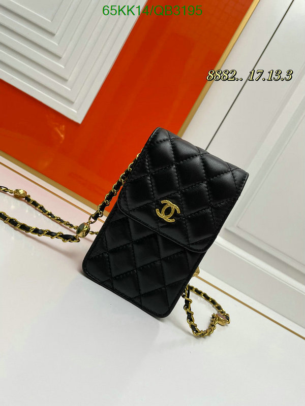 Chanel Bags-(4A)-Diagonal- Code: QB3195 $: 65USD