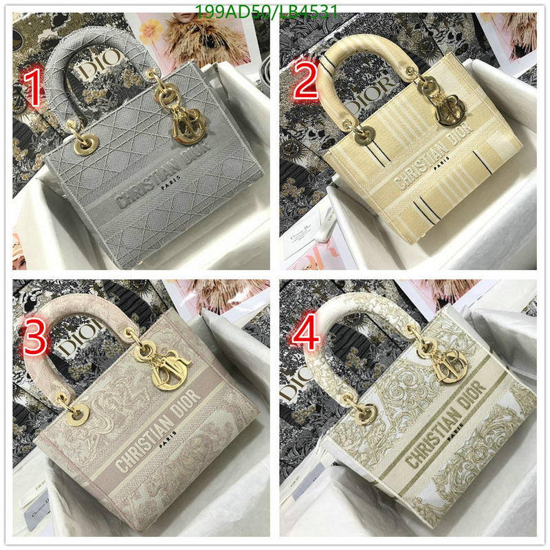 Dior Bags-(Mirror)-Lady- Code: LB4531 $: 199USD