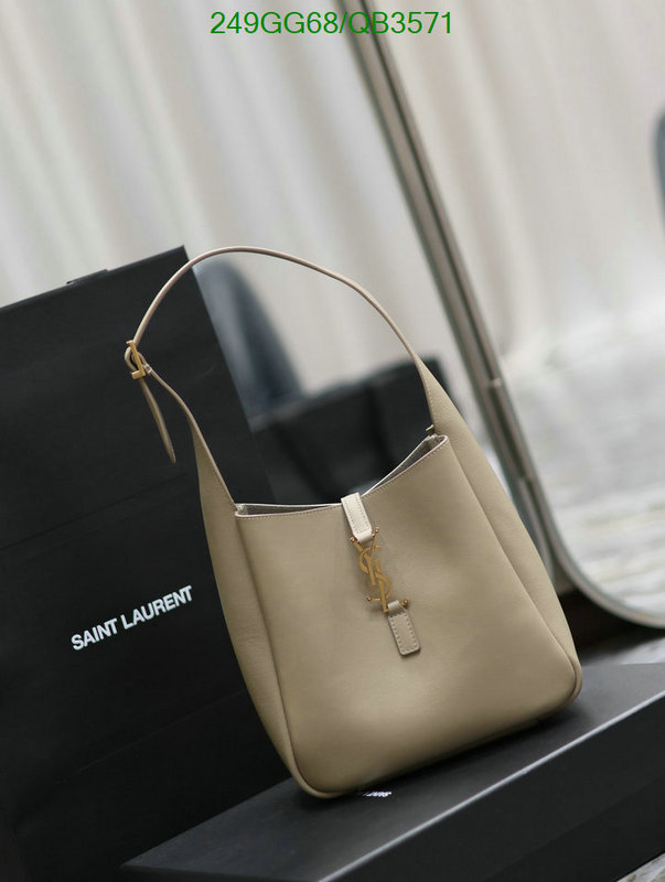 YSL Bag-(Mirror)-Handbag- Code: QB3571 $: 249USD