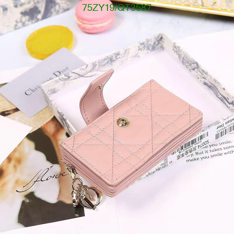 Dior Bag-(4A)-Wallet- Code: QT3587 $: 75USD