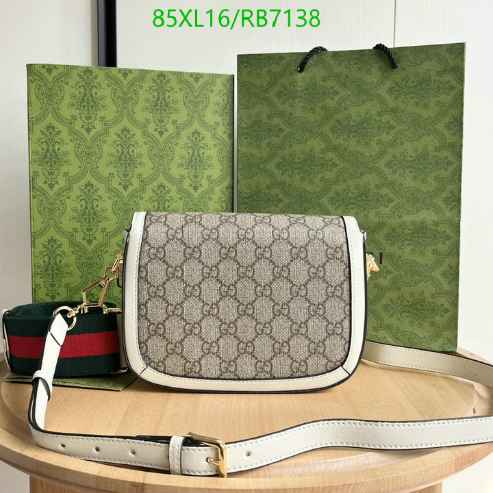 Gucci Bag-(4A)-Horsebit- Code: RB7138 $: 85USD