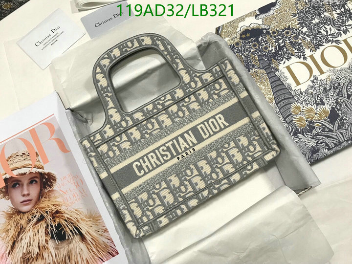 Dior Bag-(Mirror)-Book Tote- Code: LB321 $: 119USD