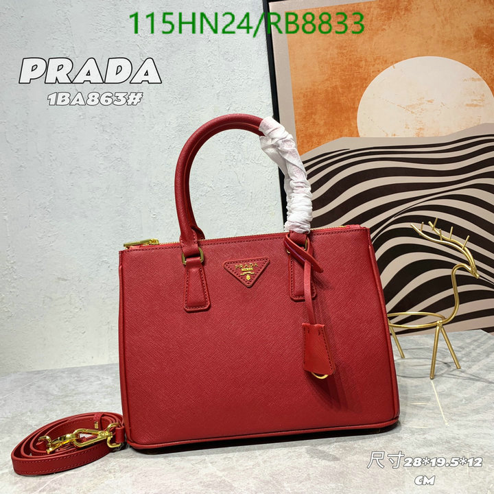 Prada Bag-(4A)-Handbag- Code: RB8833 $: 115USD