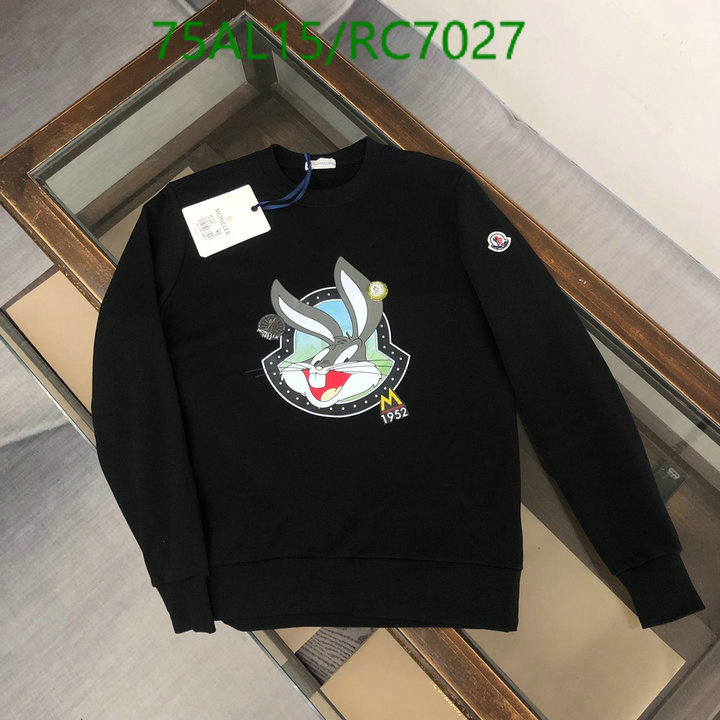 Clothing-Moncler Code: RC7027 $: 75USD