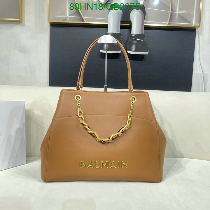 Balmain Bag-(4A)-Handbag- Code: QB2675 $: 89USD