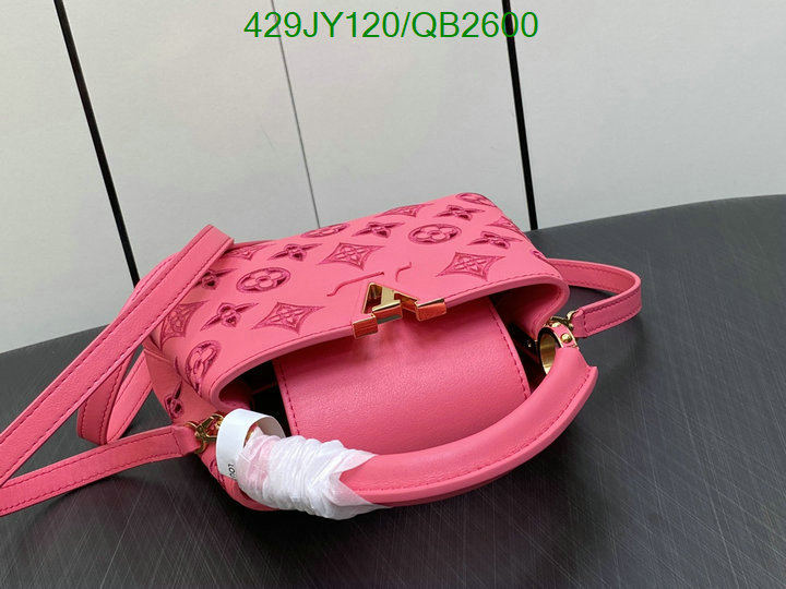 LV Bag-(Mirror)-Handbag- Code: QB2600