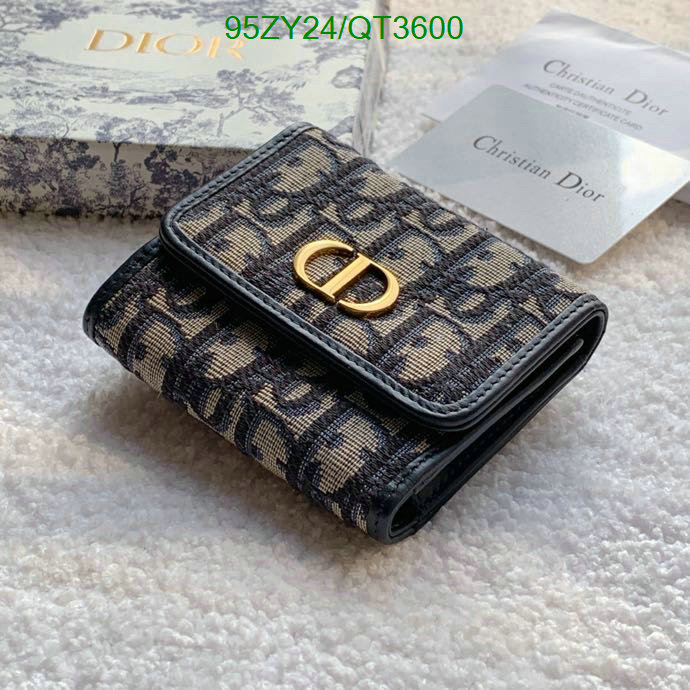 Dior Bag-(4A)-Wallet- Code: QT3600 $: 95USD