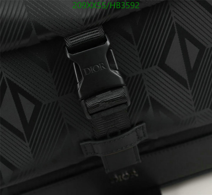 Dior Bag-(Mirror)-Backpack- Code: HB3592 $: 209USD