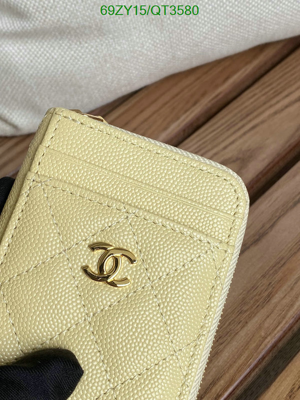 Chanel Bags-(4A)-Wallet- Code: QT3580 $: 69USD