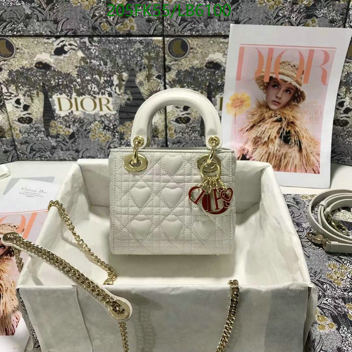Dior Bag-(Mirror)-Lady- Code: LB6100 $: 205USD