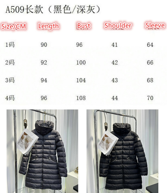 Down jacket Women-Moncler Code: QC4254 $: 169USD