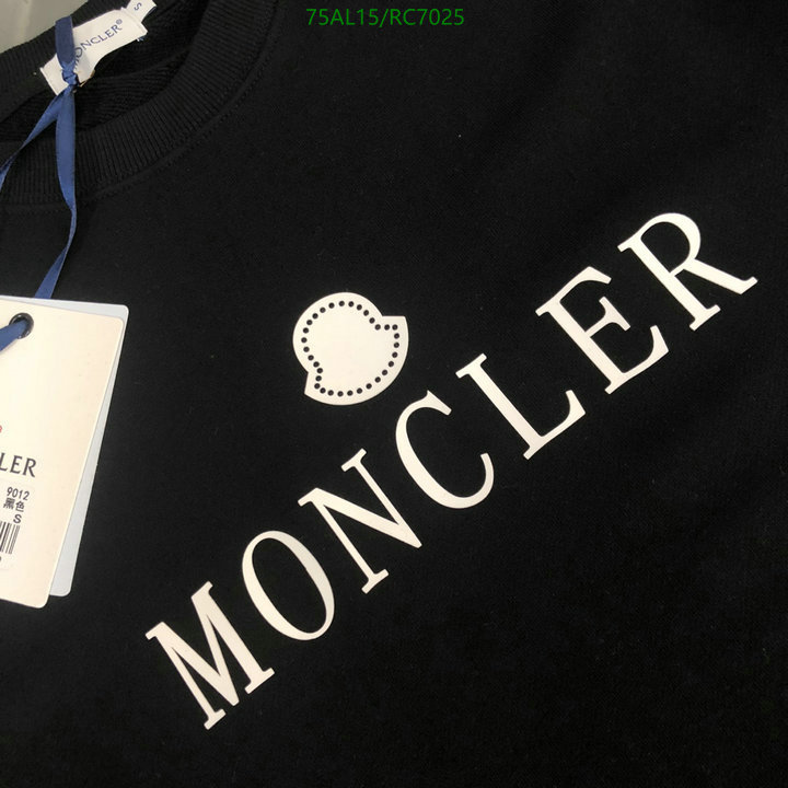 Clothing-Moncler Code: RC7025 $: 75USD