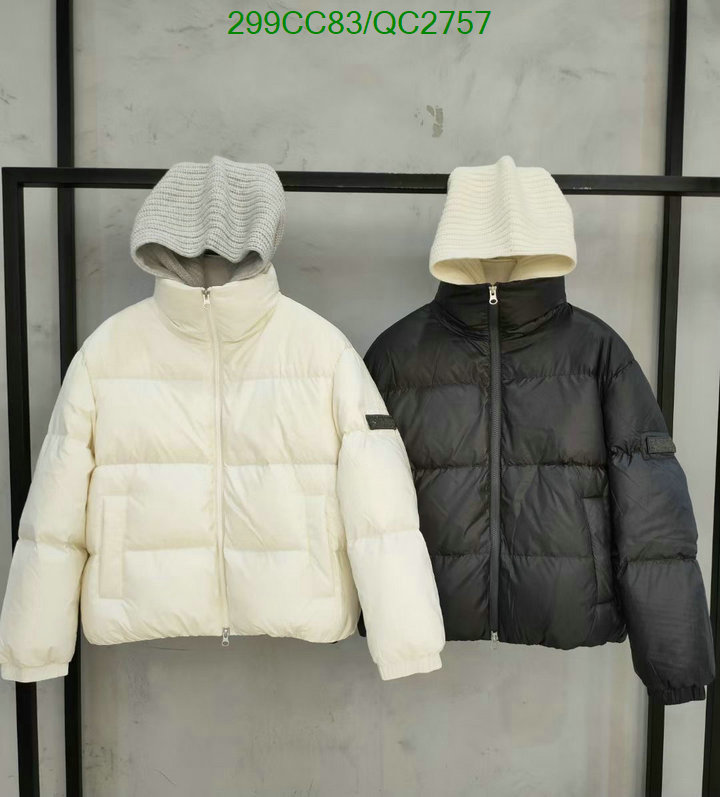 Down jacket Women-Brunello Cucinelli Code: QC2757 $: 299USD