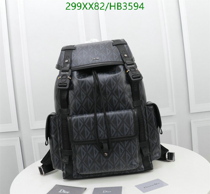 Dior Bag-(Mirror)-Backpack- Code: HB3594 $: 299USD