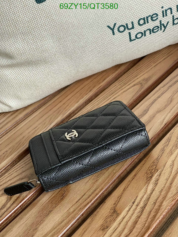Chanel Bags-(4A)-Wallet- Code: QT3580 $: 69USD
