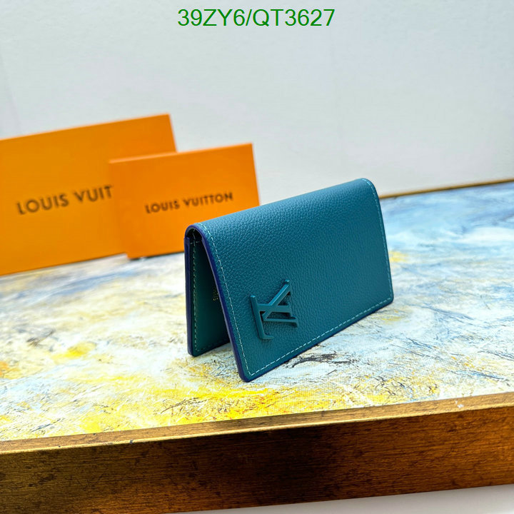 LV Bag-(4A)-Wallet- Code: QT3627 $: 39USD