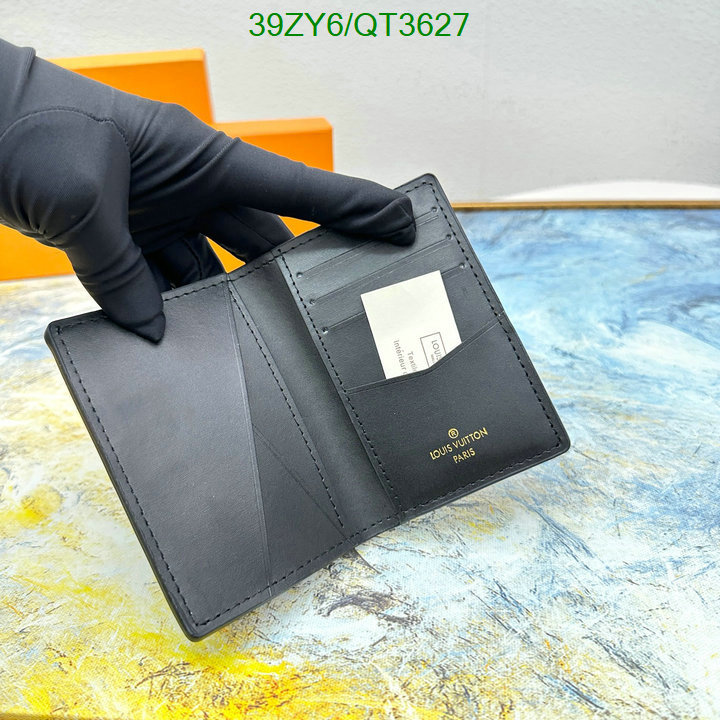 LV Bag-(4A)-Wallet- Code: QT3627 $: 39USD