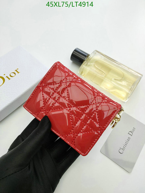 Dior Bags-(4A)-Wallet- Code: LT4914 $: 45USD