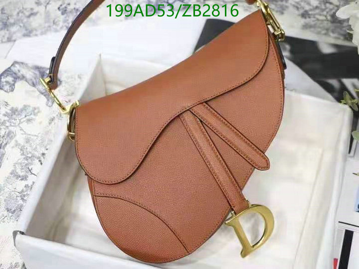 DiorBag-(Mirror)-Saddle- Code: ZB2816 $: 199USD