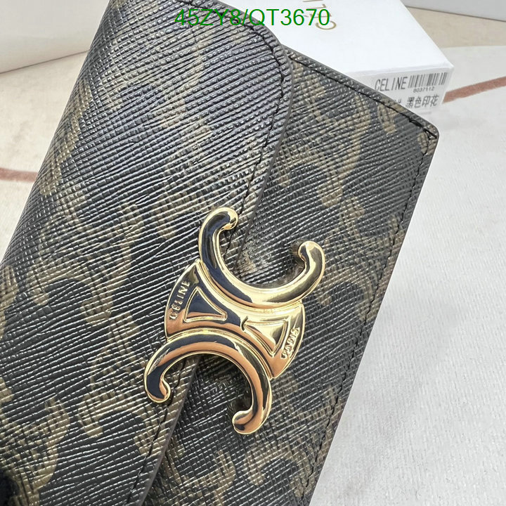 Celine Bag-(4A)-Wallet- Code: QT3670 $: 45USD