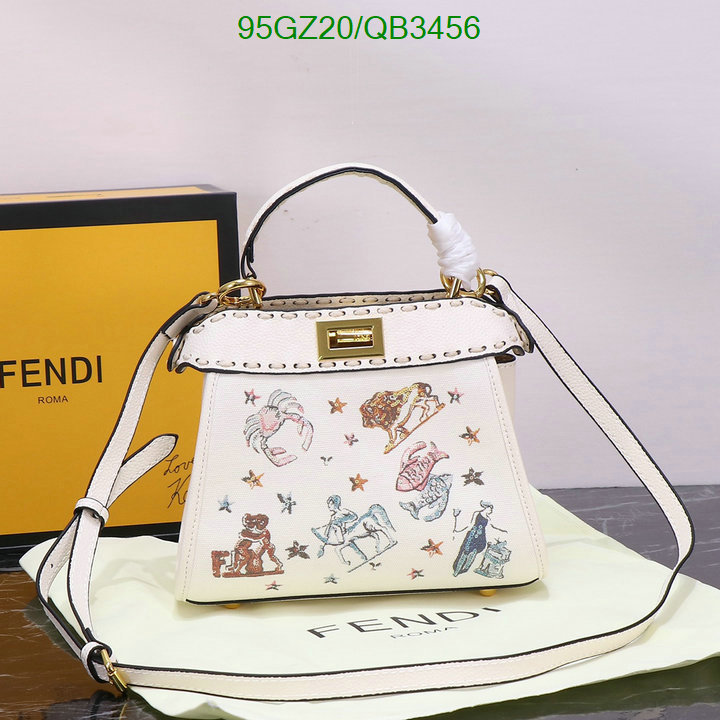 Fendi Bag-(4A)-Peekaboo Code: QB3456 $: 95USD