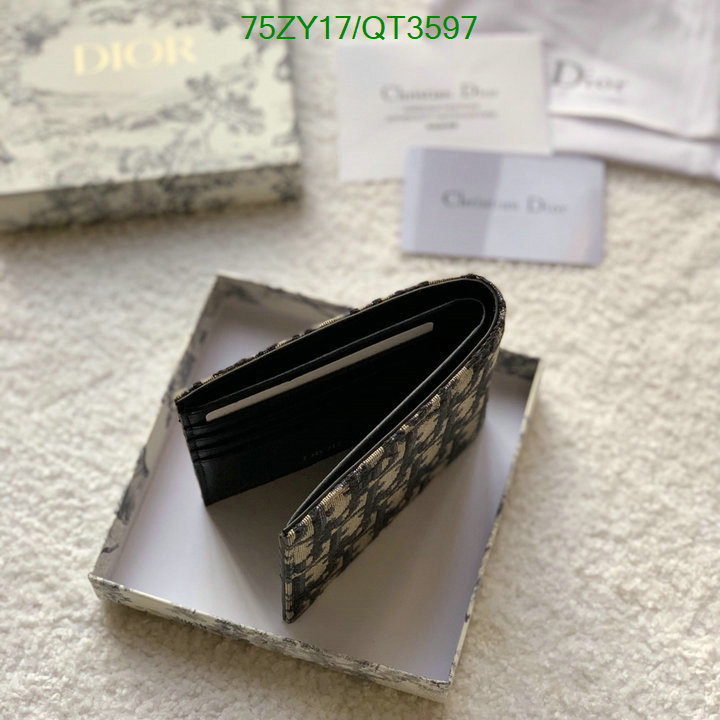 Dior Bag-(4A)-Wallet- Code: QT3597 $: 75USD