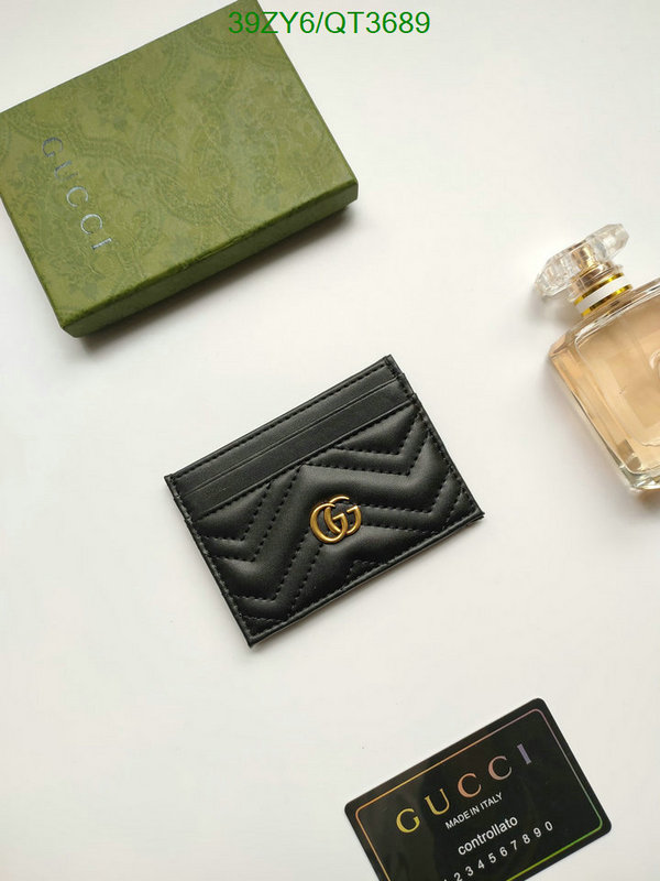 Gucci Bag-(4A)-Wallet- Code: QT3689 $: 39USD