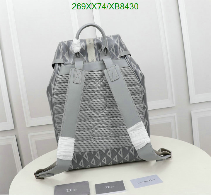 Dior Bag-(Mirror)-Backpack- Code: XB8430 $: 269USD