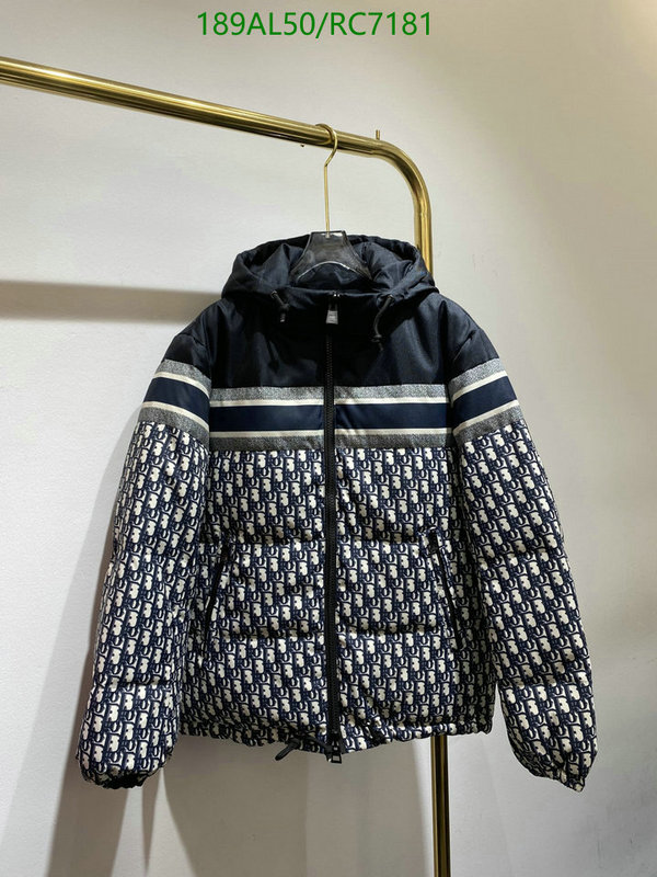 Down jacket Men-Dior Code: RC7181 $: 189USD