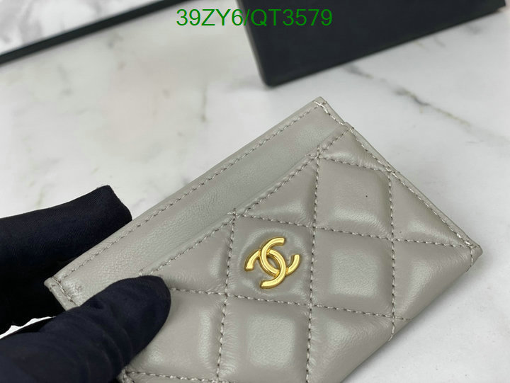 Chanel Bags-(4A)-Wallet- Code: QT3579 $: 39USD