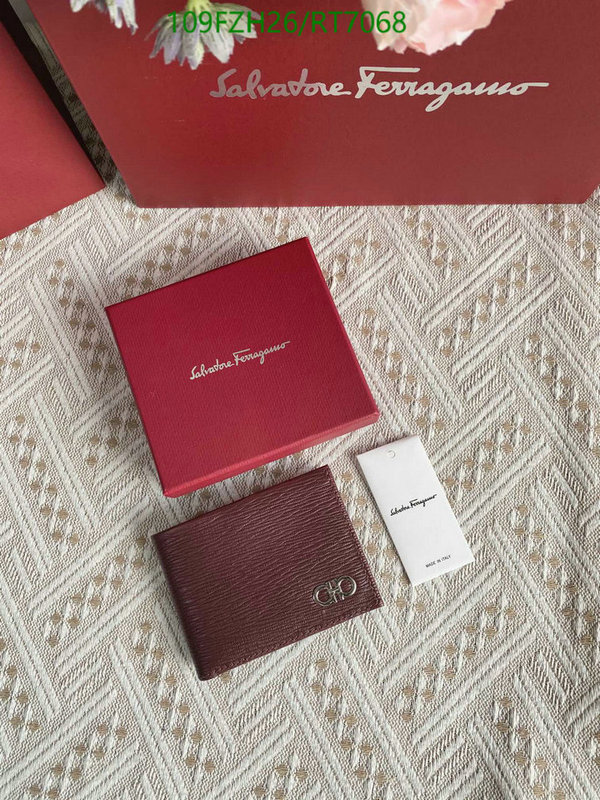 Ferragamo Bag-(Mirror)-Wallet- Code: RT7068 $: 109USD